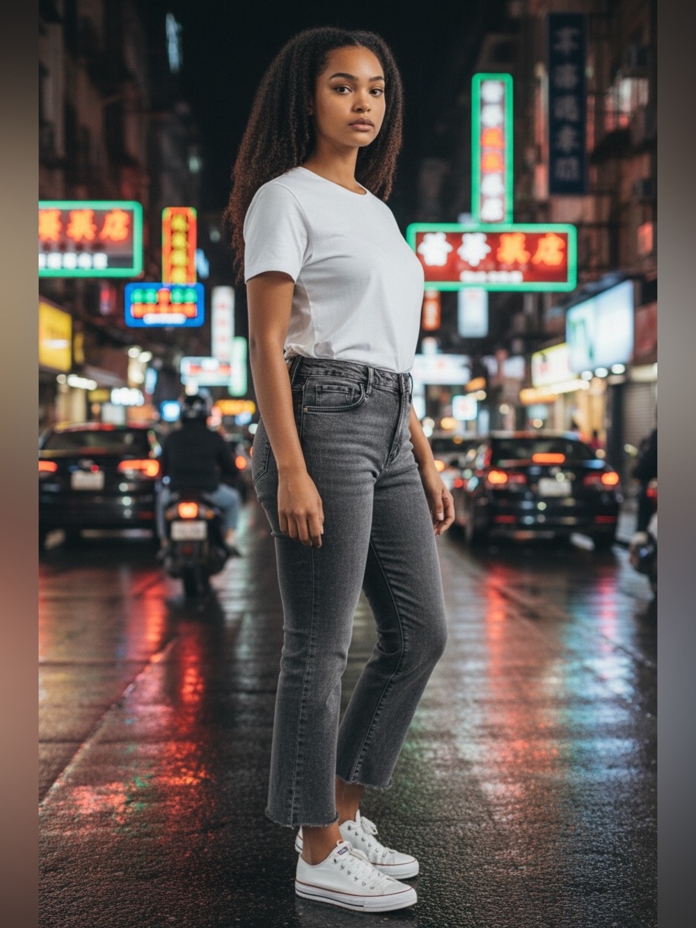 Juicy Couture Gray Marble Wash Skinny Jeans with Modern Fit